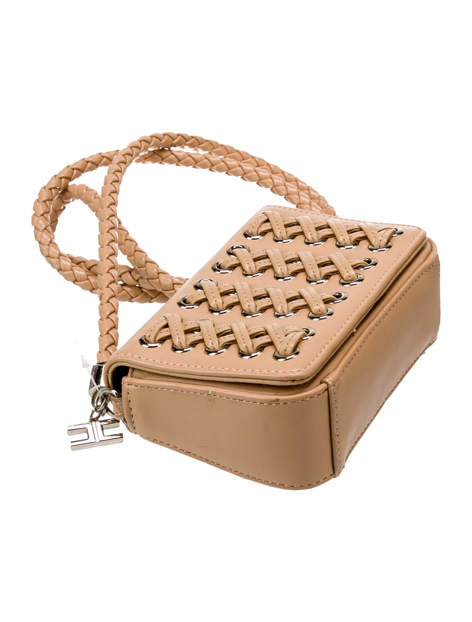 Elisabetta Franchi Leather Crossbody Bag